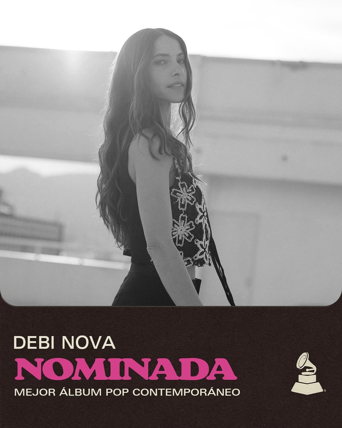 Debi Nova fue nominada a los Latin Grammy 2026.