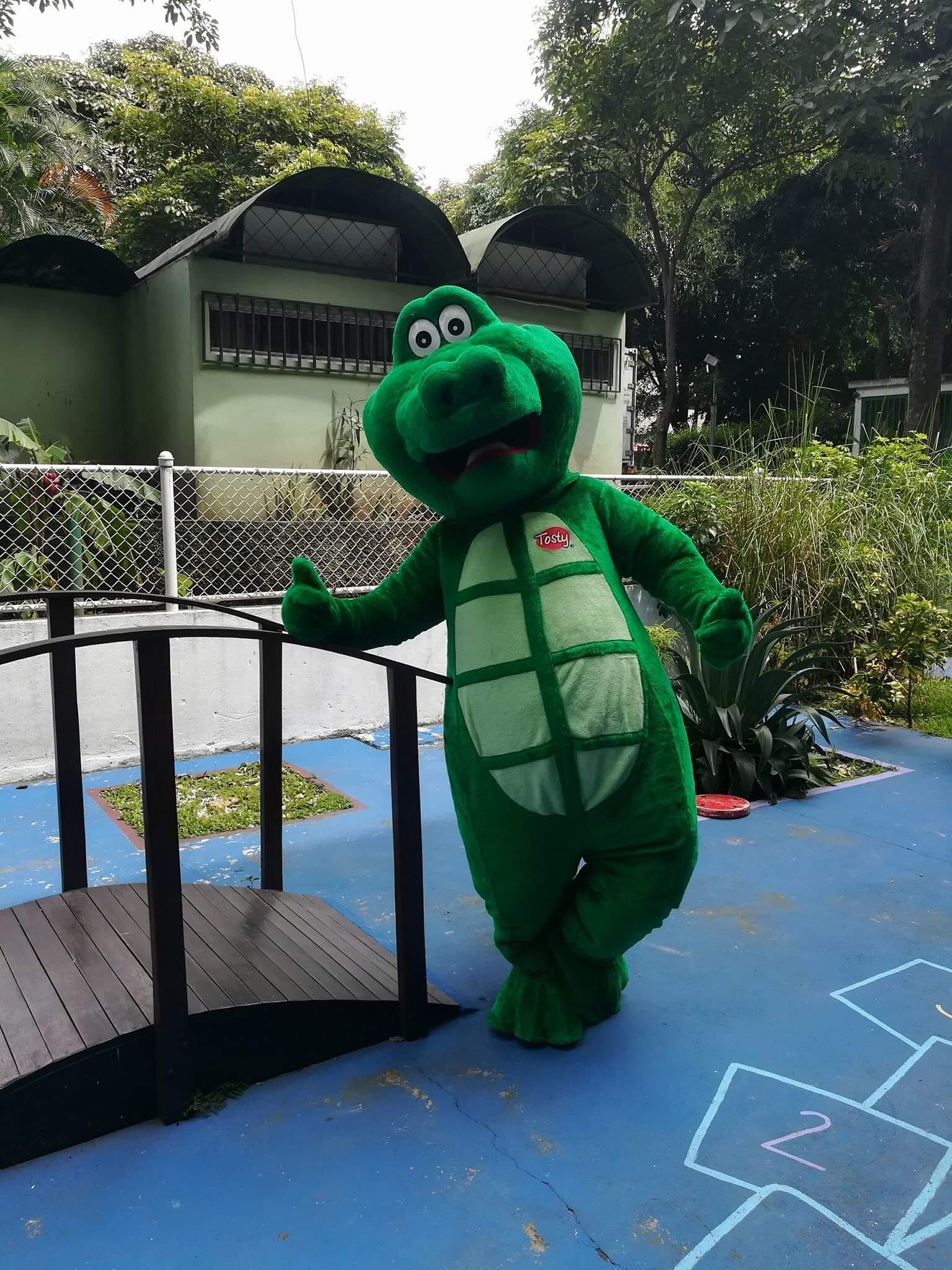 El Lagarto Tosty es de los viejos conocidos por niños y adultos. Twitter.