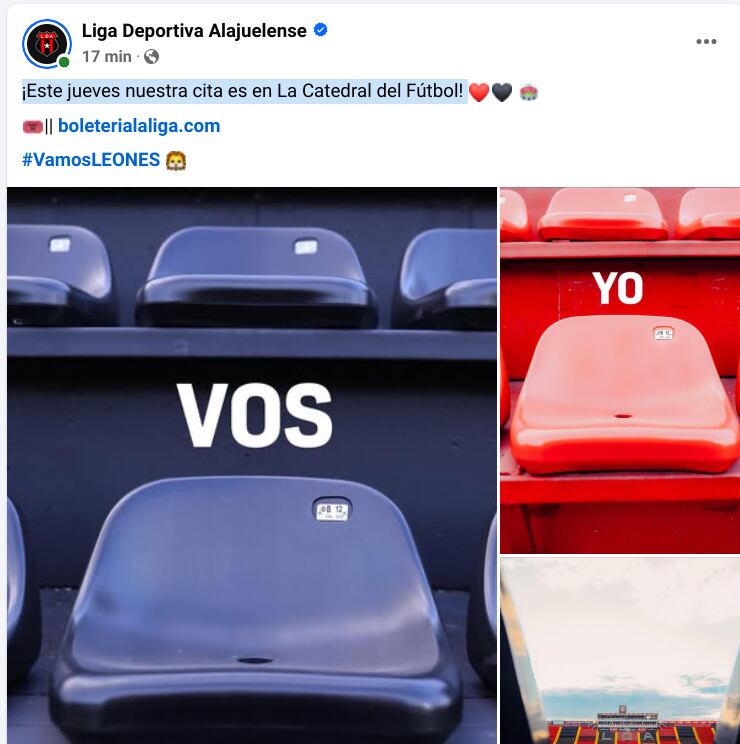 Estadio Alejandro Morera Soto, periodista Andrés González