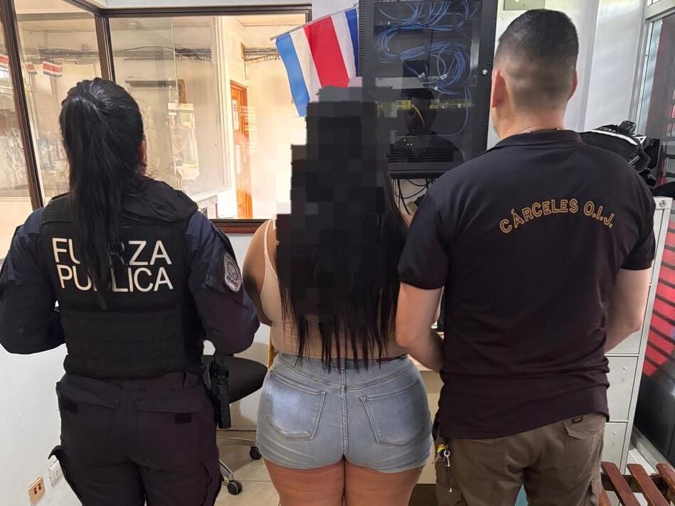 La mujer fue detenida la mañana de este martes.