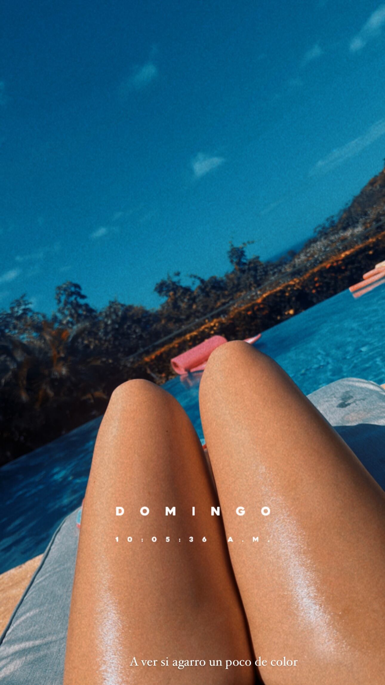 Esta fue la fotografía compartida por Fernanda Mora.