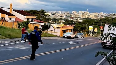 Así ocurrió el trágico accidente en el que murió extranjero que viajaba en bicimoto por conocido lugar de Escazú