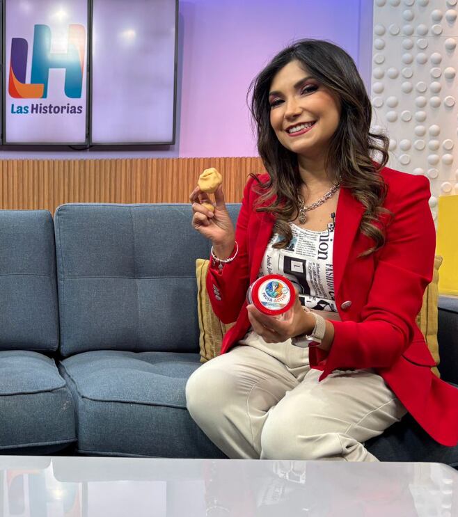 Ginnés Rodríguez, presentadora de Las Historias de canal 11.