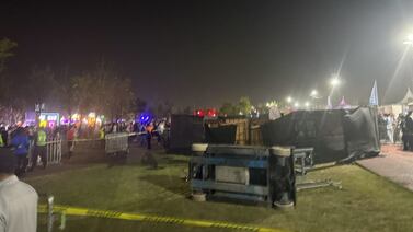 Famoso festival acabó en pesadilla: estructura colapsó en medio de la música