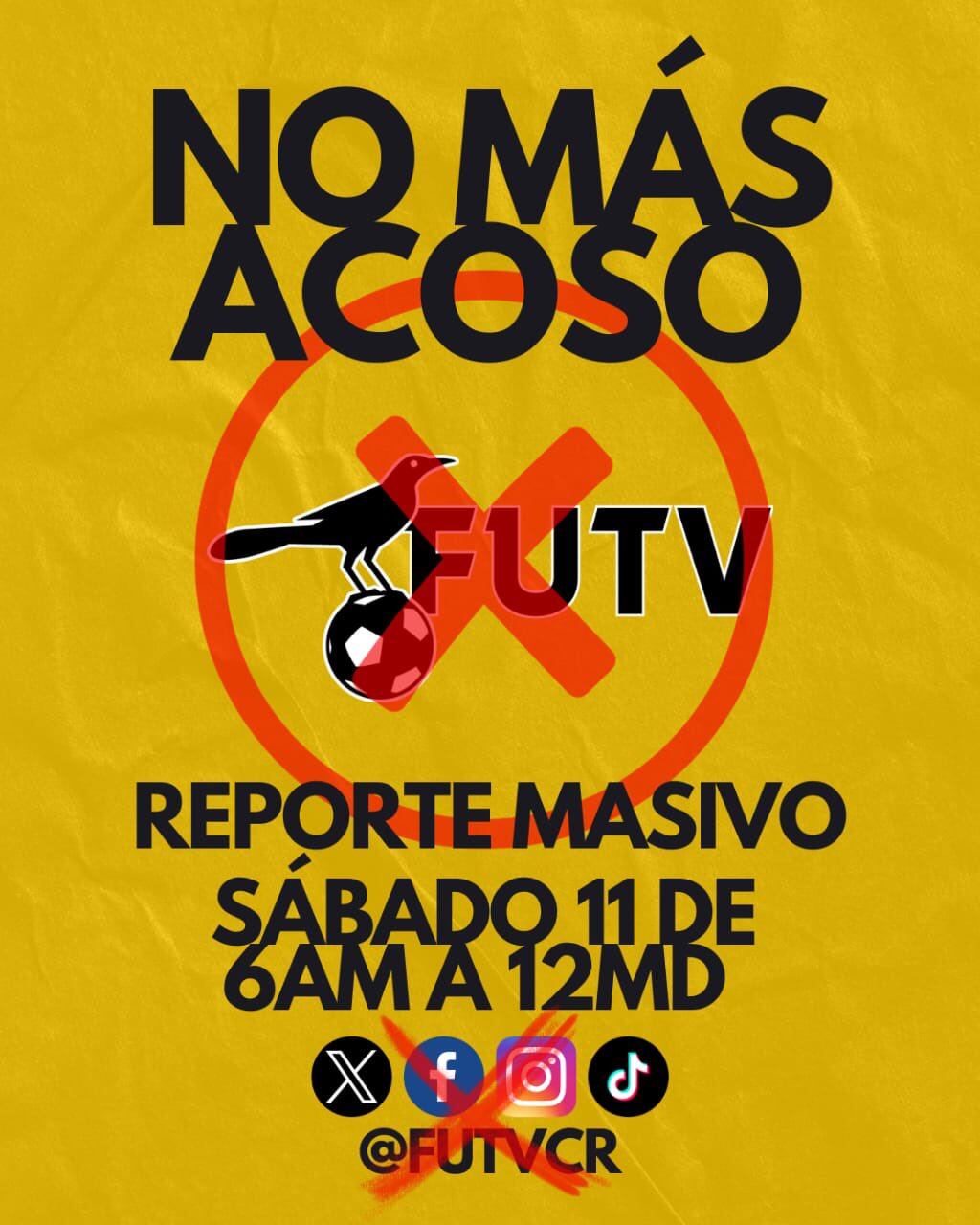 FUTV, protesta medios alternartivos