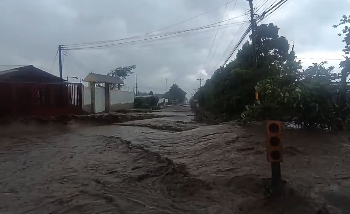 En Fraijanes se ha reportado inundaciones