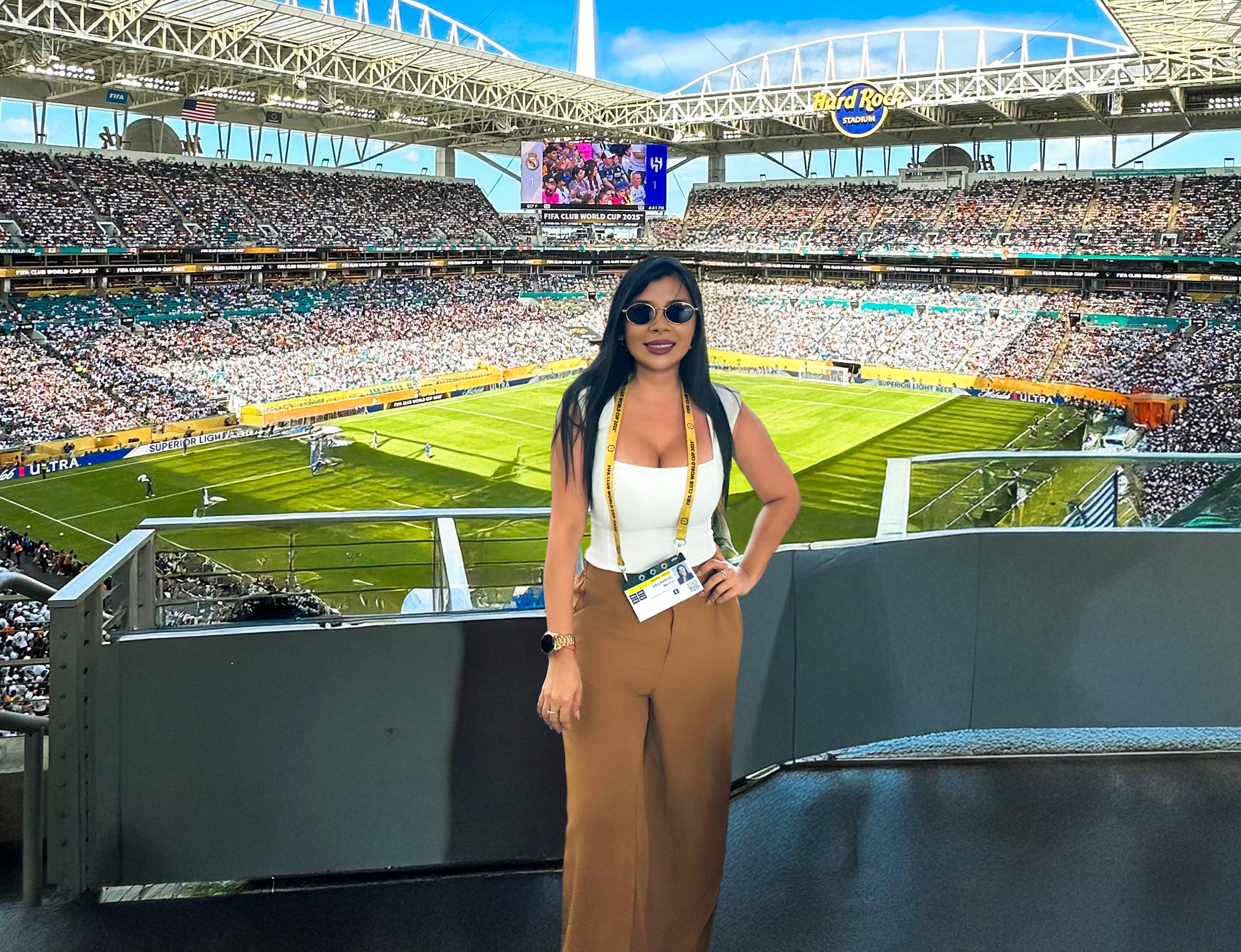 Merlyn Virreal está cubriendo en vivo el Mundial de Clubes 2025