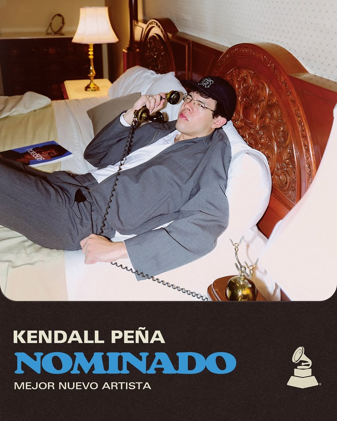 Kendall Peña recibe decenas de mensajes de felicitación tras su nominación.