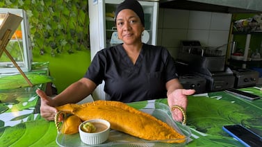 Matrimonio limonense crea un patí gigante y sueña con entrar al Récord Guinness