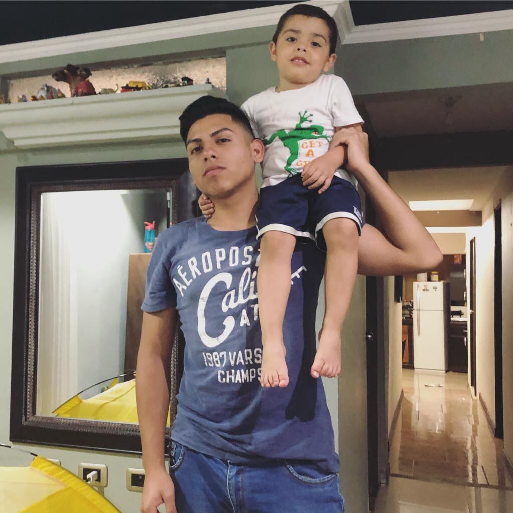 Kobe Bryant Rodríguez, vecino de Alajuelita que se llama igual que el basquetbolista de los Lakers. Cortesía