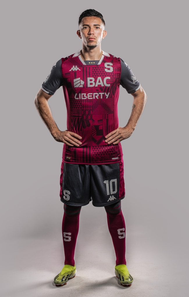 Jefferson Brenes usará el diez en Saprissa. Foto: Prensa de Saprissa