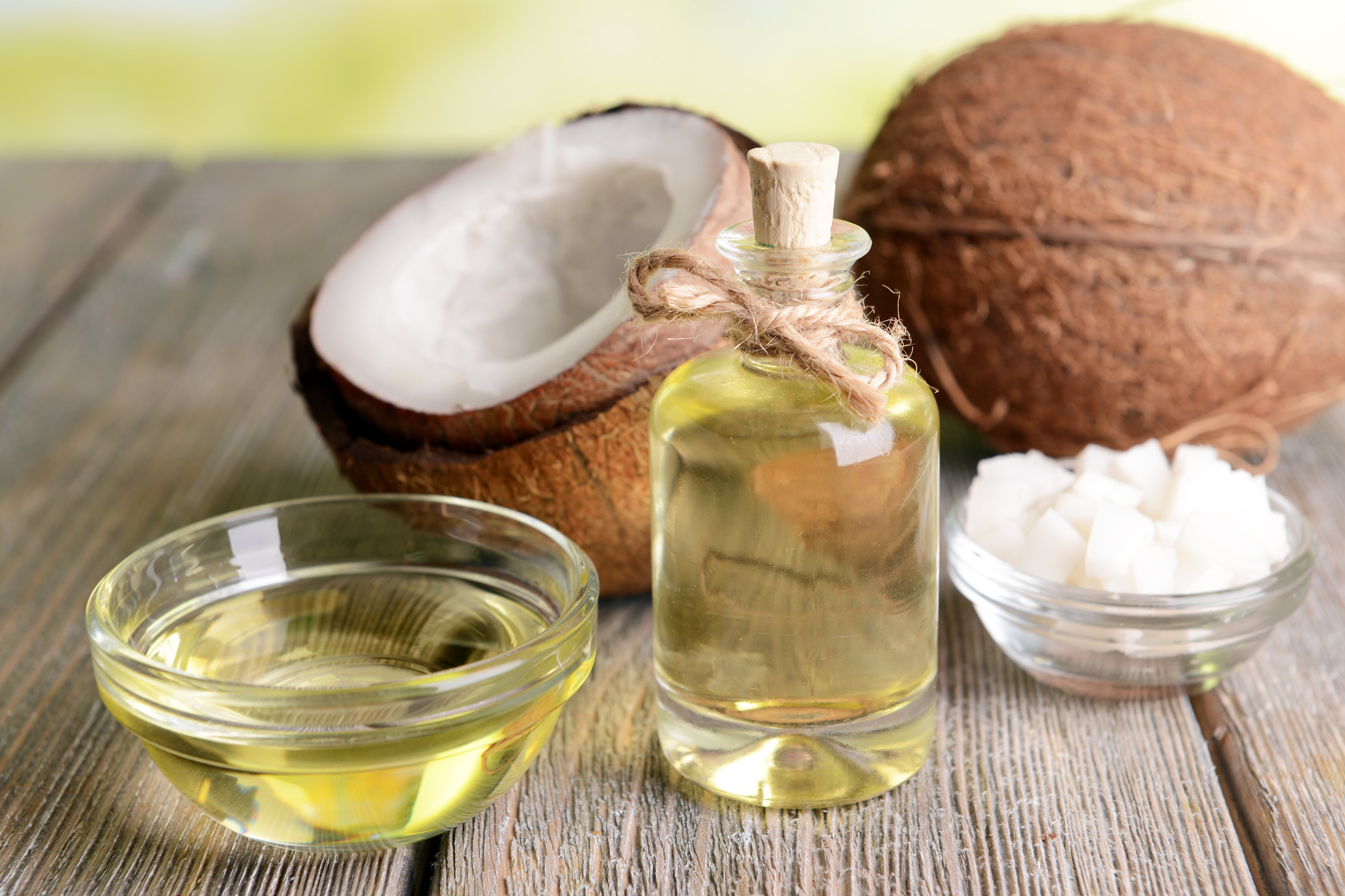 Aceite de coco es bueno para el cuerpo humano