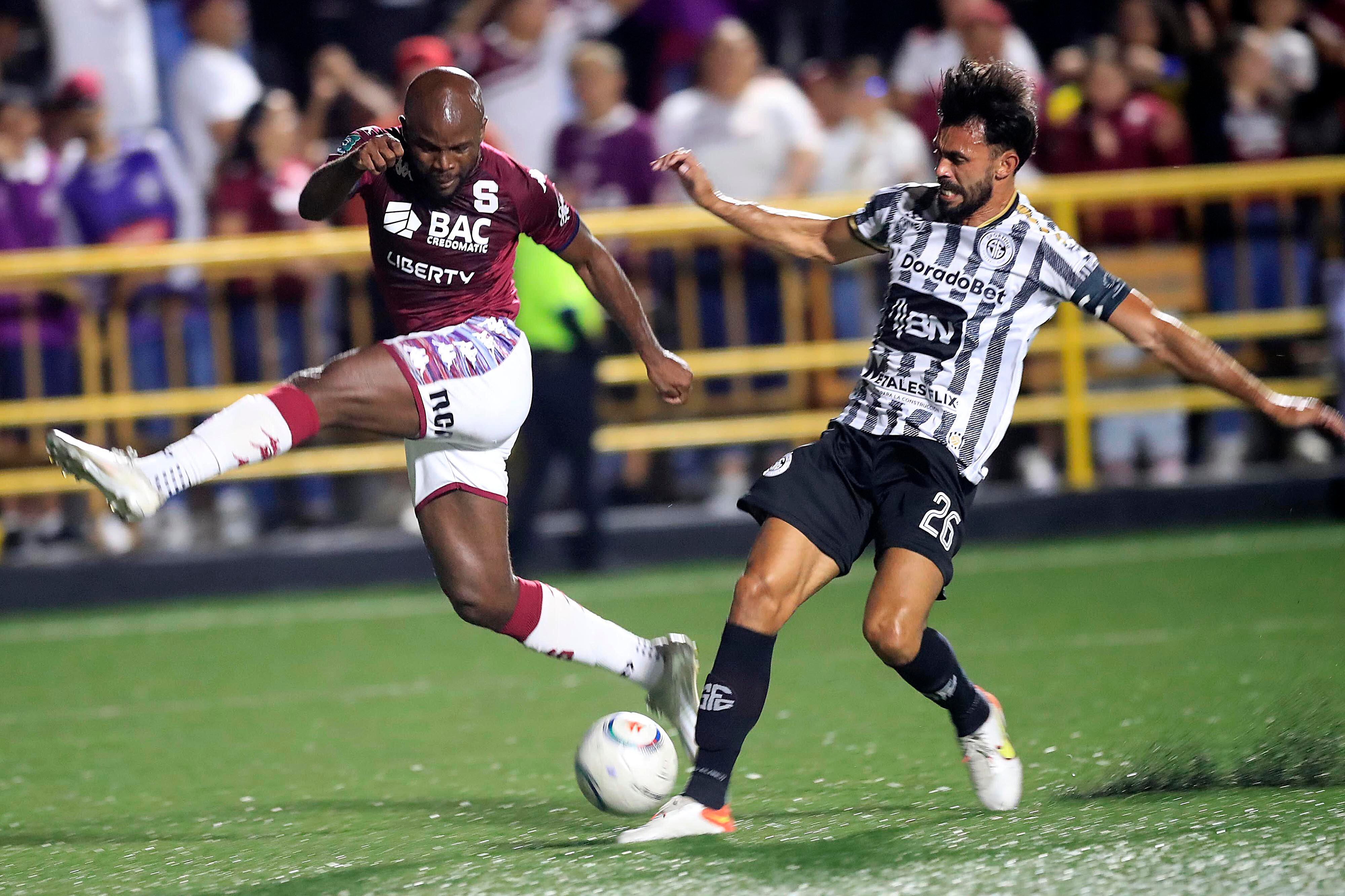 27/01/2024 Estadio Ernesto Rohrmoser, Pavas. Sporting FC recibió al Deportivo Saprissa, en partido de la jornada 5 del Torneo de Clausura 2024, Copa Promérica. Foto: Rafael Pacheco Granados