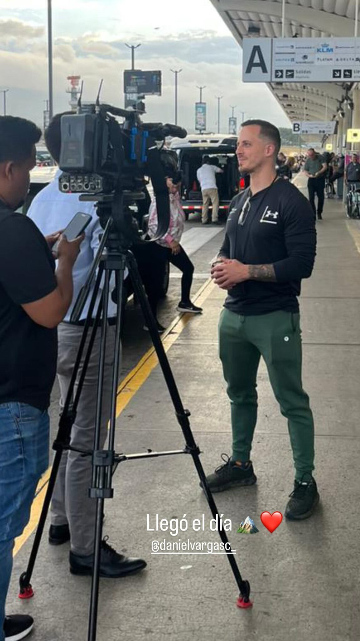 Daniel Vargas ya empezó su travesía hacía el Everest