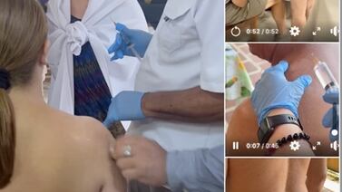 ¿Vio las inyecciones con agua de mar? ¡No deje que se la pongan ni por error!