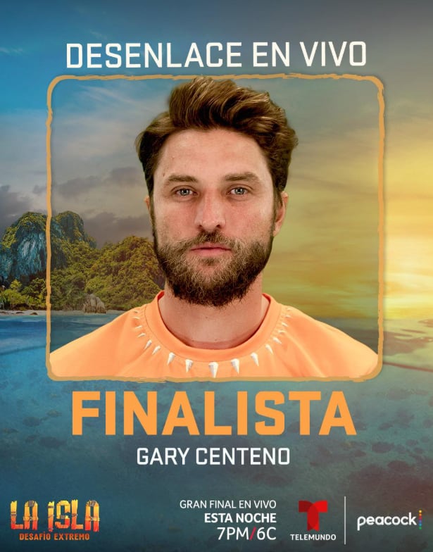 Gary Centeno, costarricense en el programa "La isla: Desafío extremo" de Telemundo