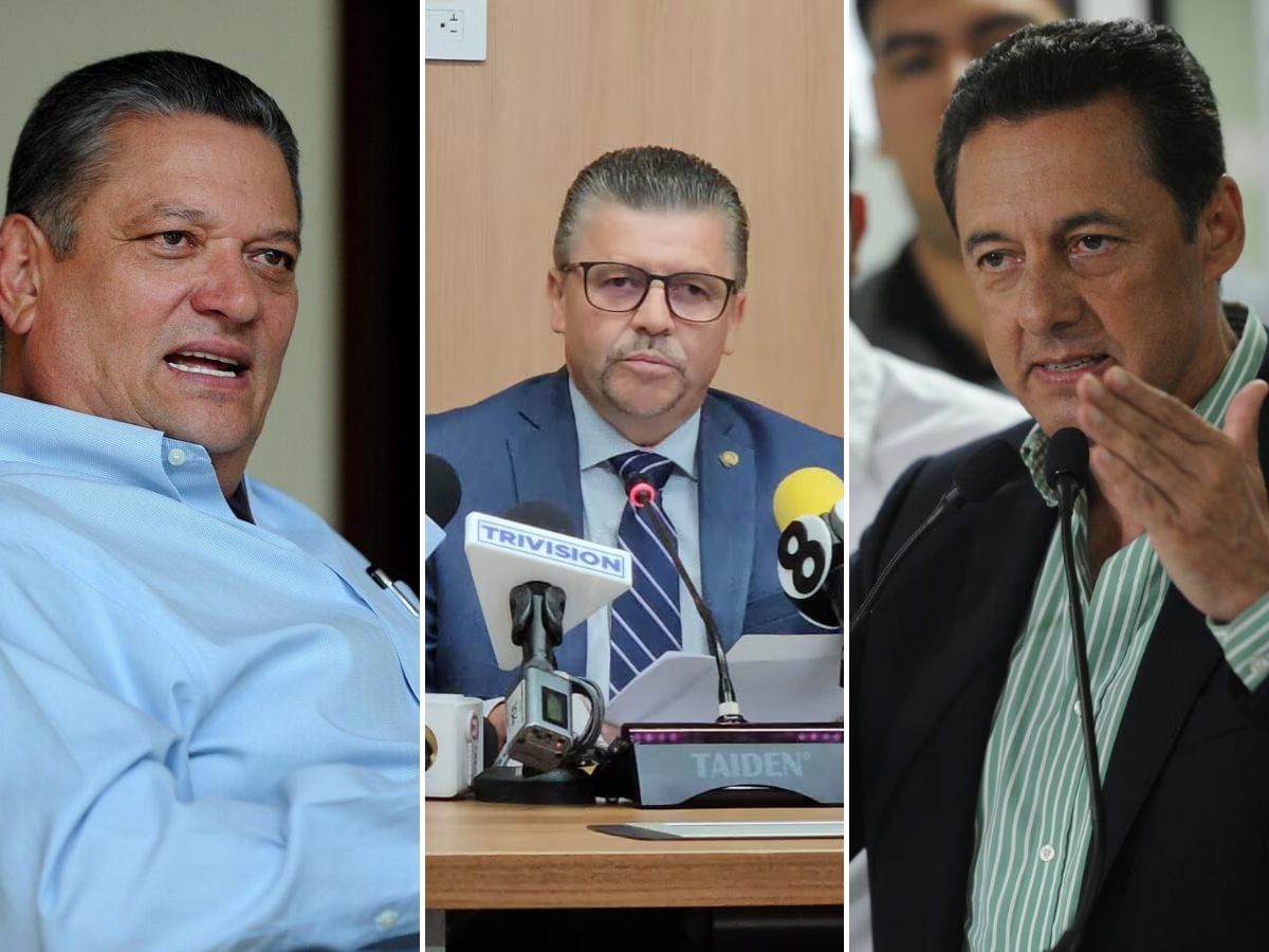 Johnny Araya, Gilberth Jiménez y Antonio Álvarez están enfrascados en una controversia a lo interno del PLN.