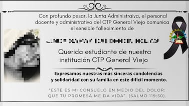 “Hoy el cielo recibe una estrella”, el conmovedor mensaje de colegio para muchacha que murió en tragedia