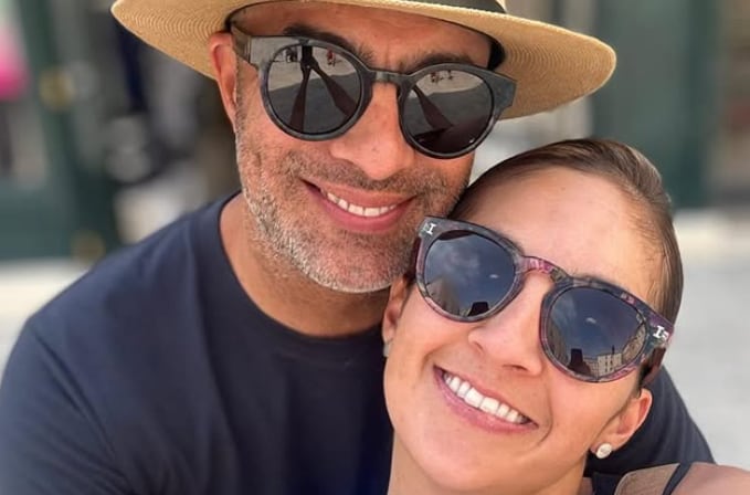 Jorge Martínez y Laura Brenes