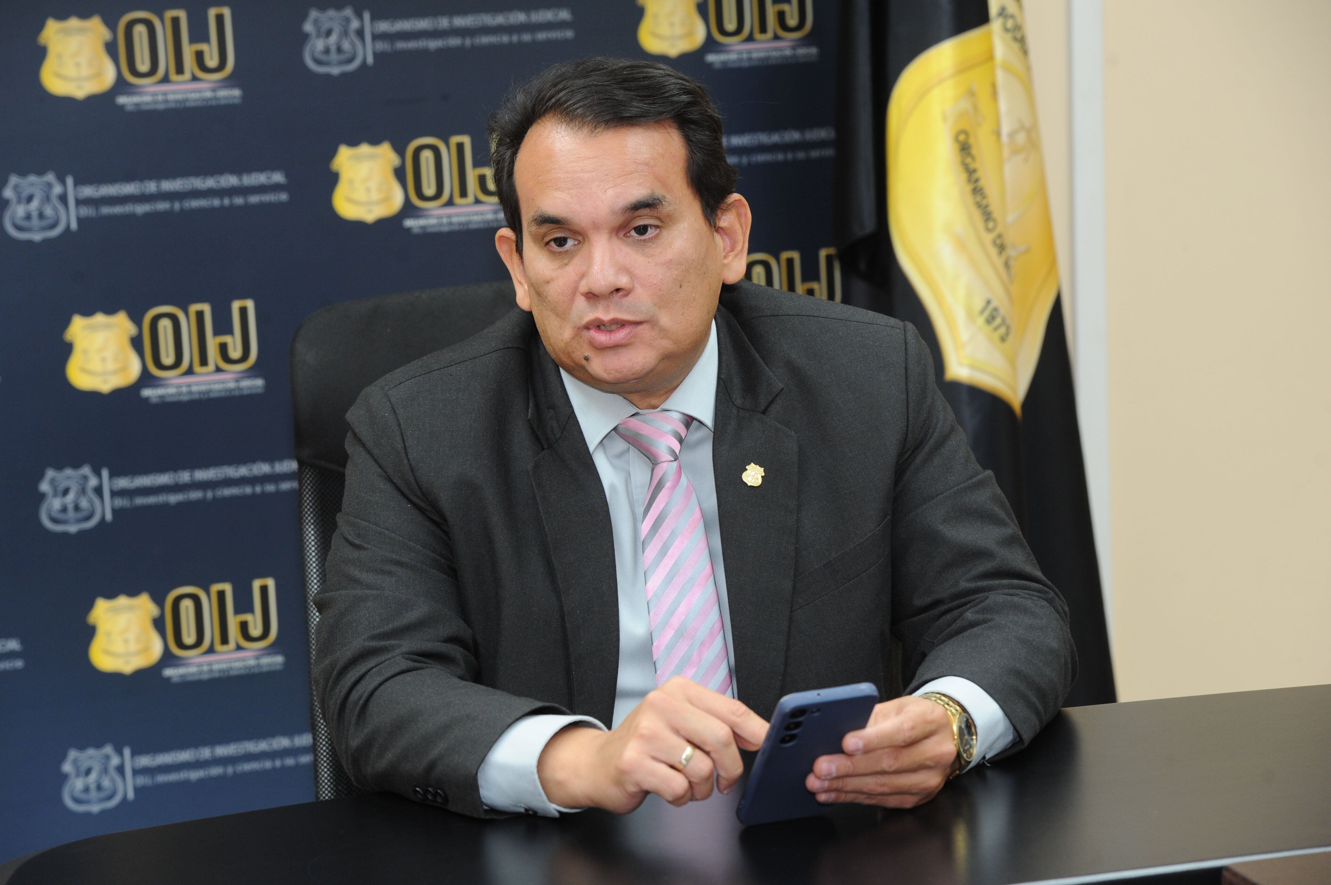 MBA. Randall Zuñiga López director OIJ