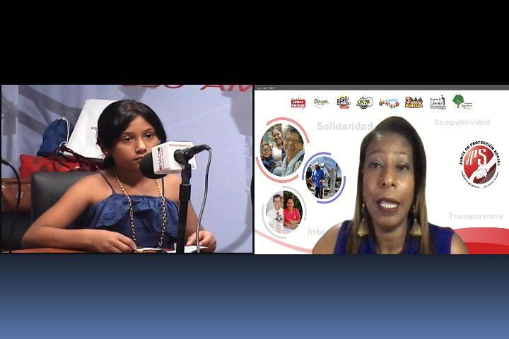 Fiorella Agüero, la periodista más joven, Entre Líneas