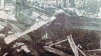 Incendio en Sagrada Familia 1971