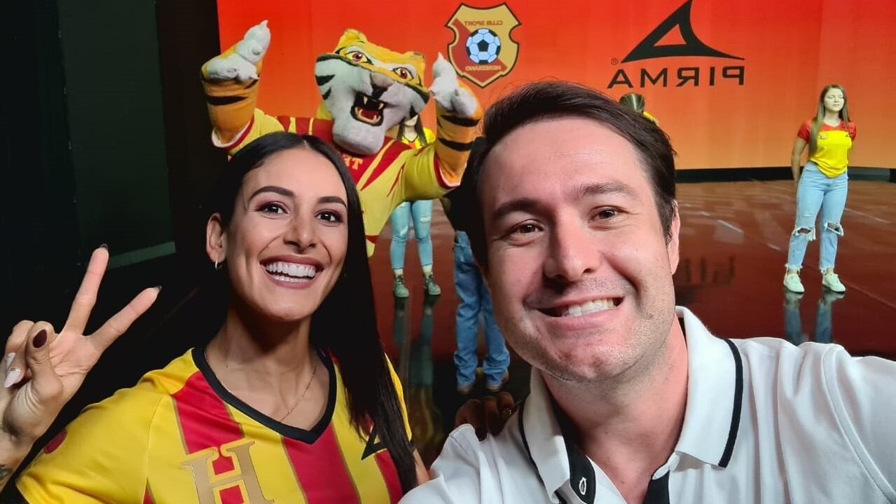 Johanna Solano y Fabián Zumbado. Instagram.