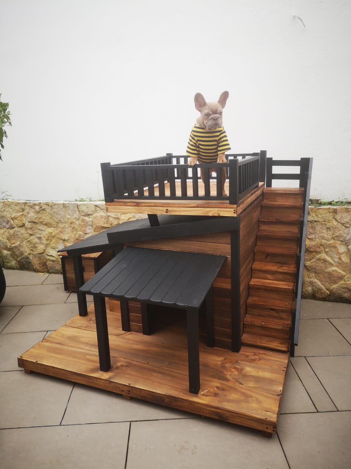 Roberto Méndez hace unas casas para perros preciosas