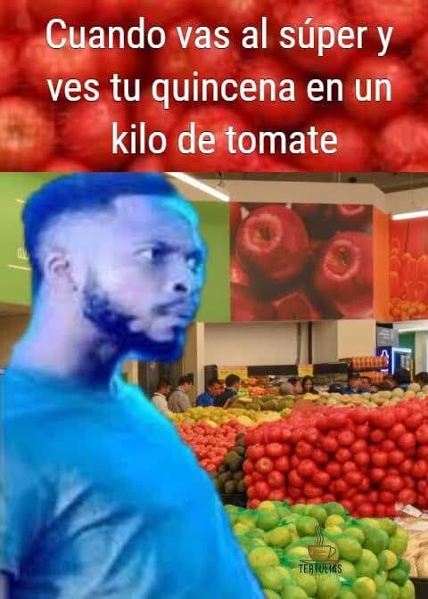 El tomate está carísimo