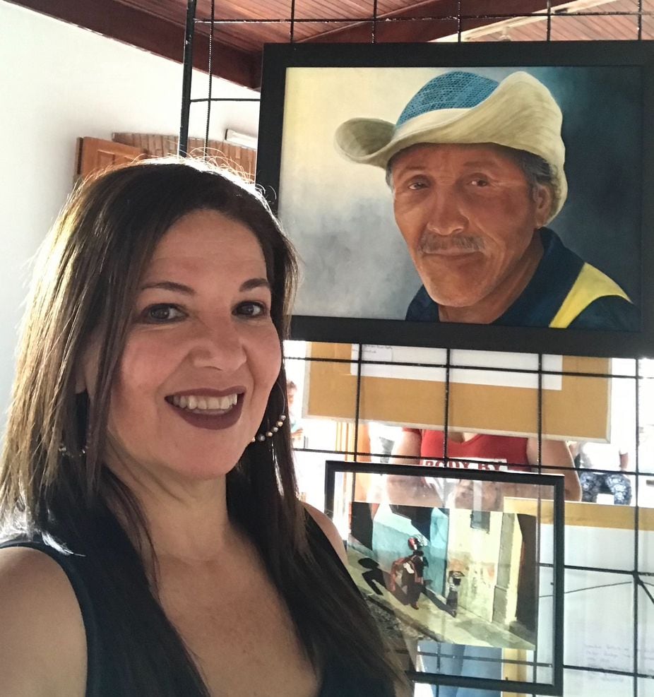 Marianela Herrera, expresentadora de Fantástico, exreina de belleza y esposa del músico Carlos Guzmán. Fotos cortesía