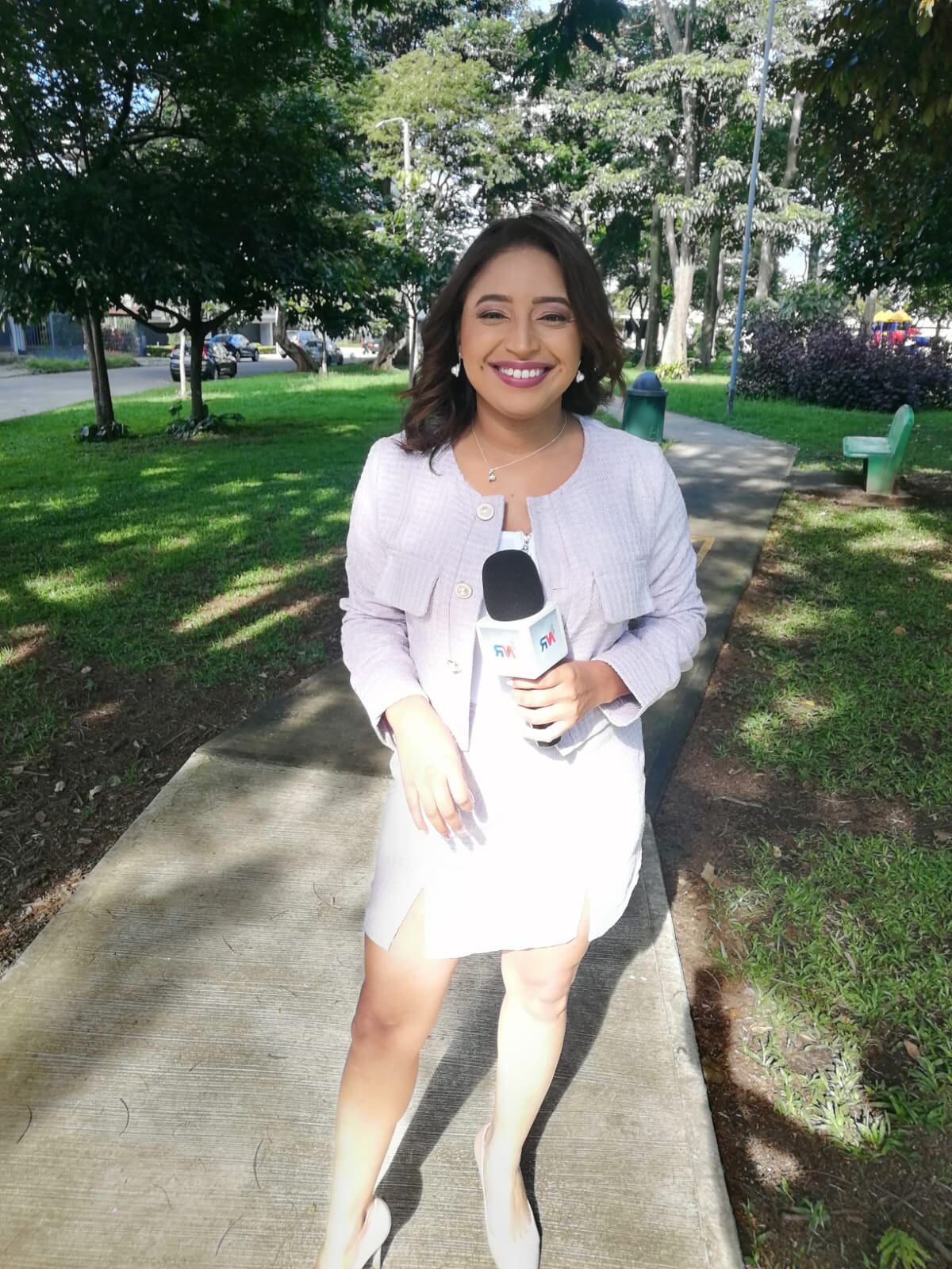 Periodista Tracy Morales Picado de Noticias Repretel