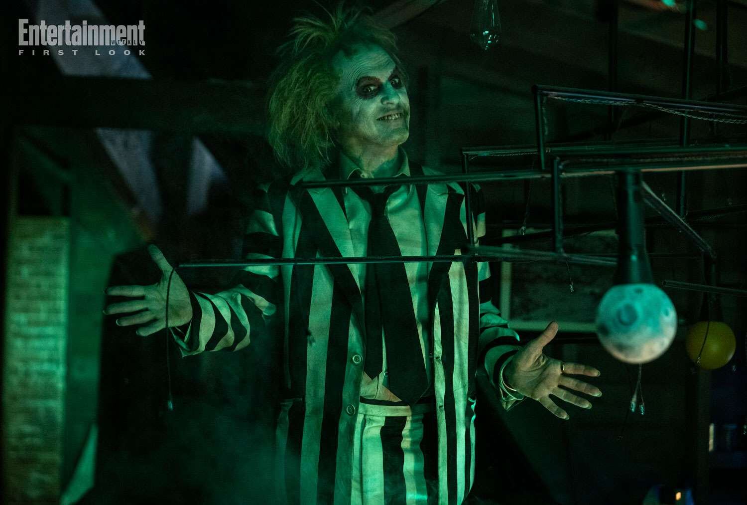 Beetlejuice está más que listo para atormentar a los fans. Foto: Entertainment Weekly.