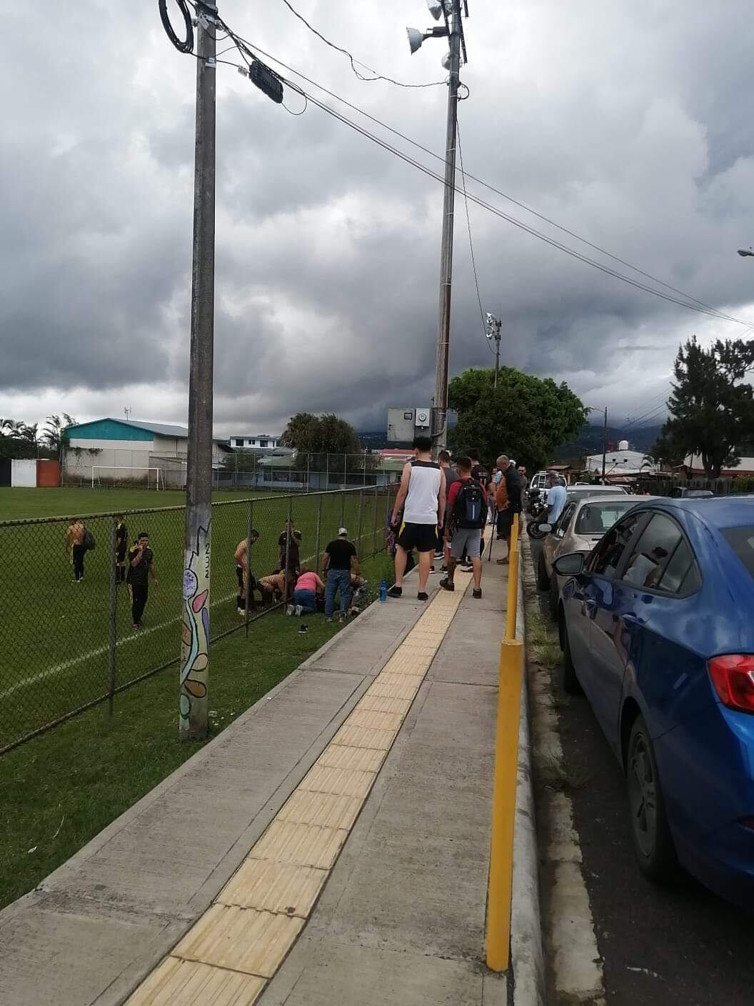 Dos personas fueron heridas en una balacera en San Miguel de Santo Domingo de Heredia.