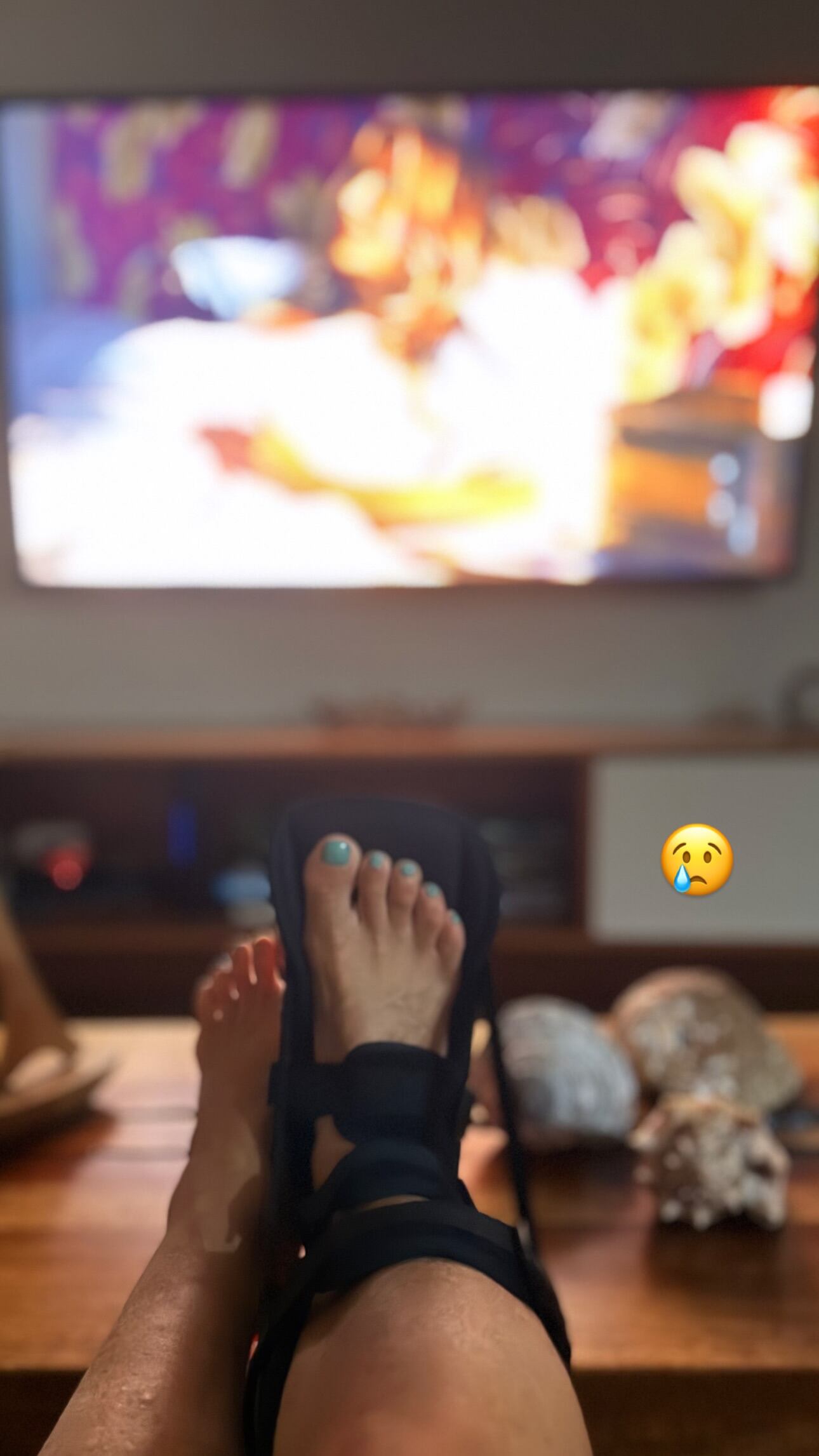 Una foto que publicó en sus historias de Instagram, alertó de que algo no estaba tan bien en la salud de Patricia Figueroa.