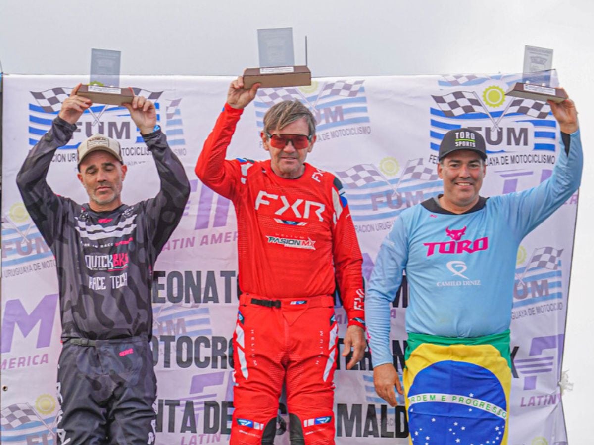Adrián Robert obtuvo 50 puntos en la clase de mayores de 50 años . Foto: Lucas Bylo.