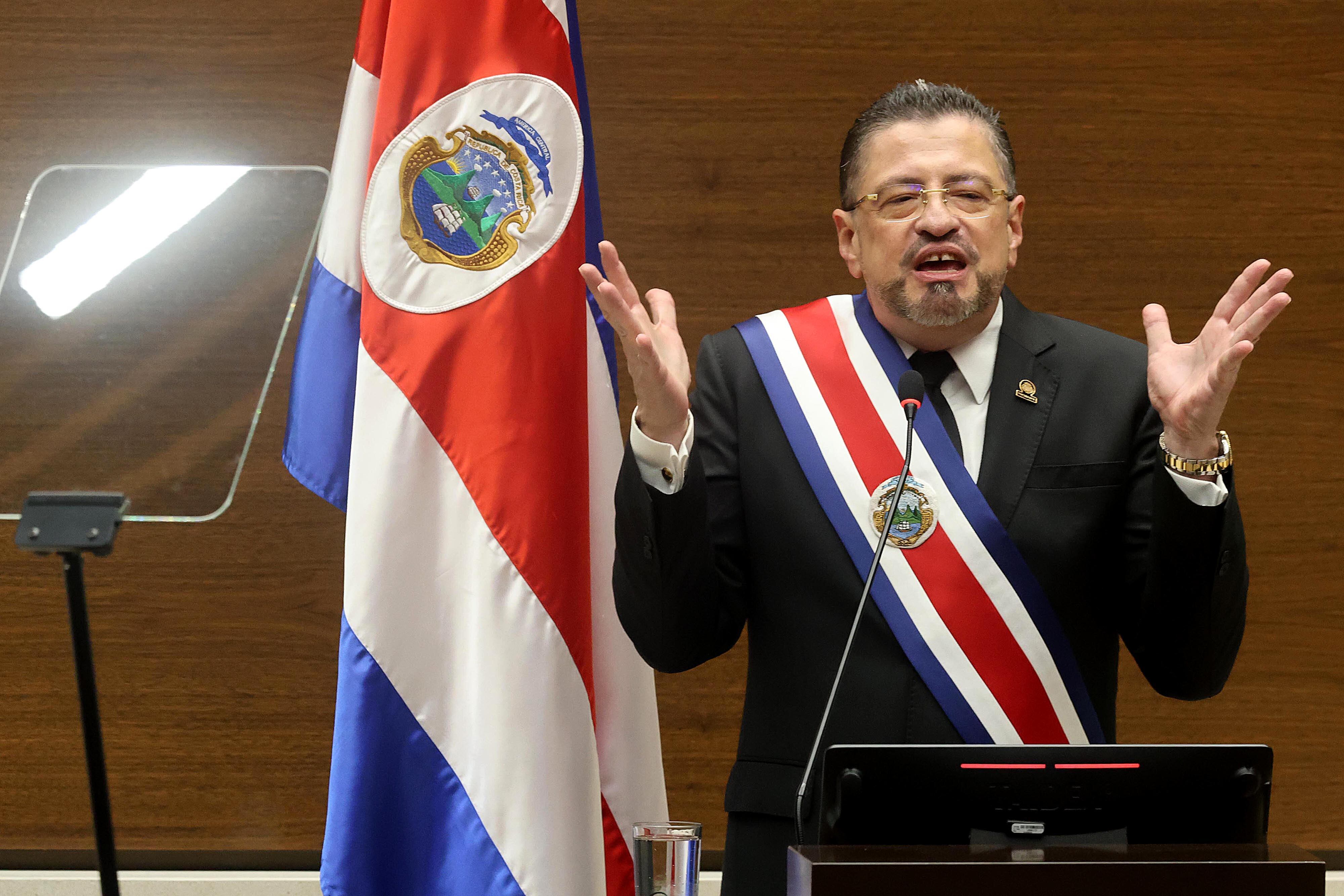 02/05/2024    Asamblea Legislativa. Rendición de cuentas del segundo año de gobierno, por parte del mandatario Rodrigo Chaves, en el Plenario Legislativo. Foto: Rafael Pacheco Granados