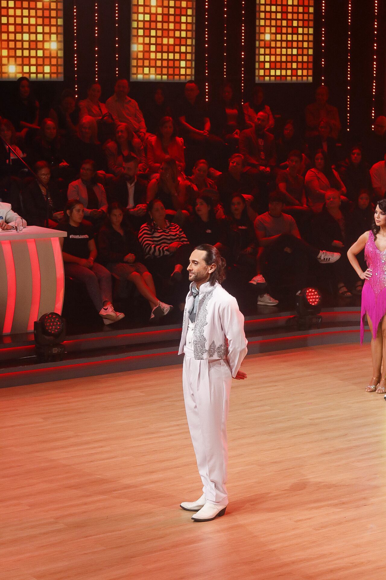 29/09/2024. Mira quién baila, Televisora de Costa Rica. Detrás de cámaras. Estudio Marco Picado. Sabana, San José. Fotografía: Lilly Arce.