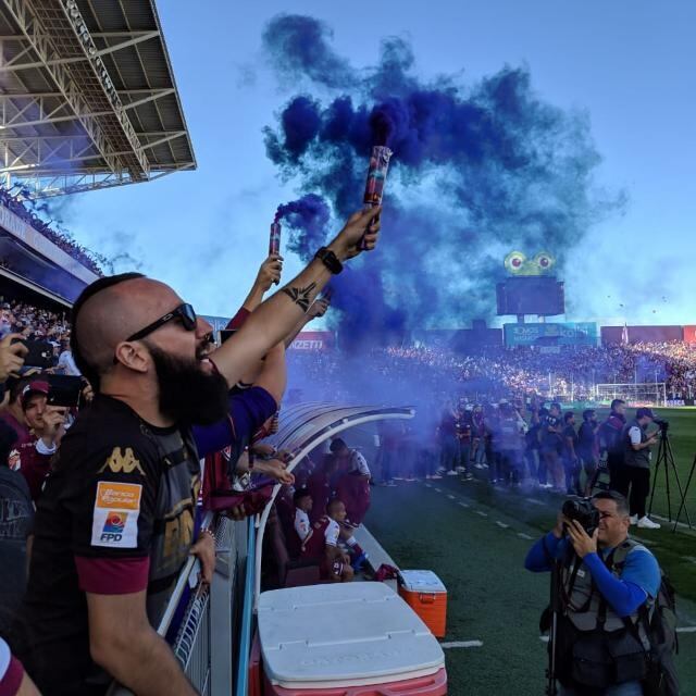 Andrés Sánchez, aficionado al Saprissa. Cortesía.
