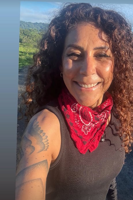 Vica Andrade, expresentadora de televisión.