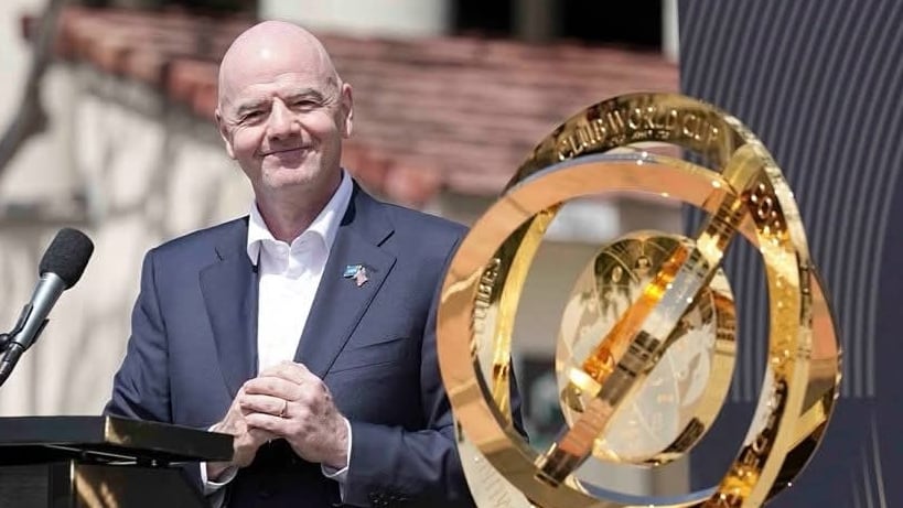 Gianni Infantino generó mucha molestia entre la prensa mexicana al hablar públicamente de la posibilidad del repechaje entre América y LAFC por el Mundial de Clubes.