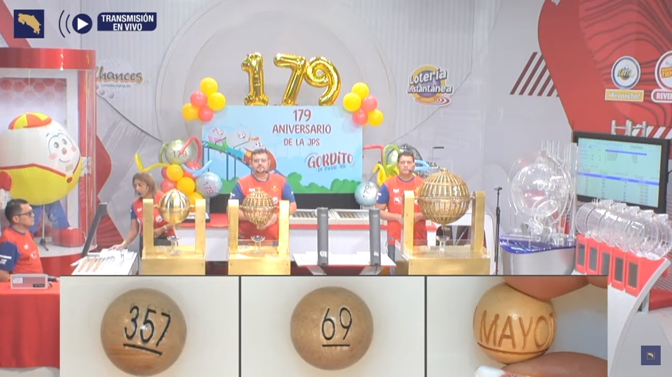 Cientos de millones se repartieron este domingo 7 de julio durante el sorteo extraordinario del Gordito de Medio Año de la Junta de Protección Social (JPS): el premio mayor fue el número 69 con la serie 357