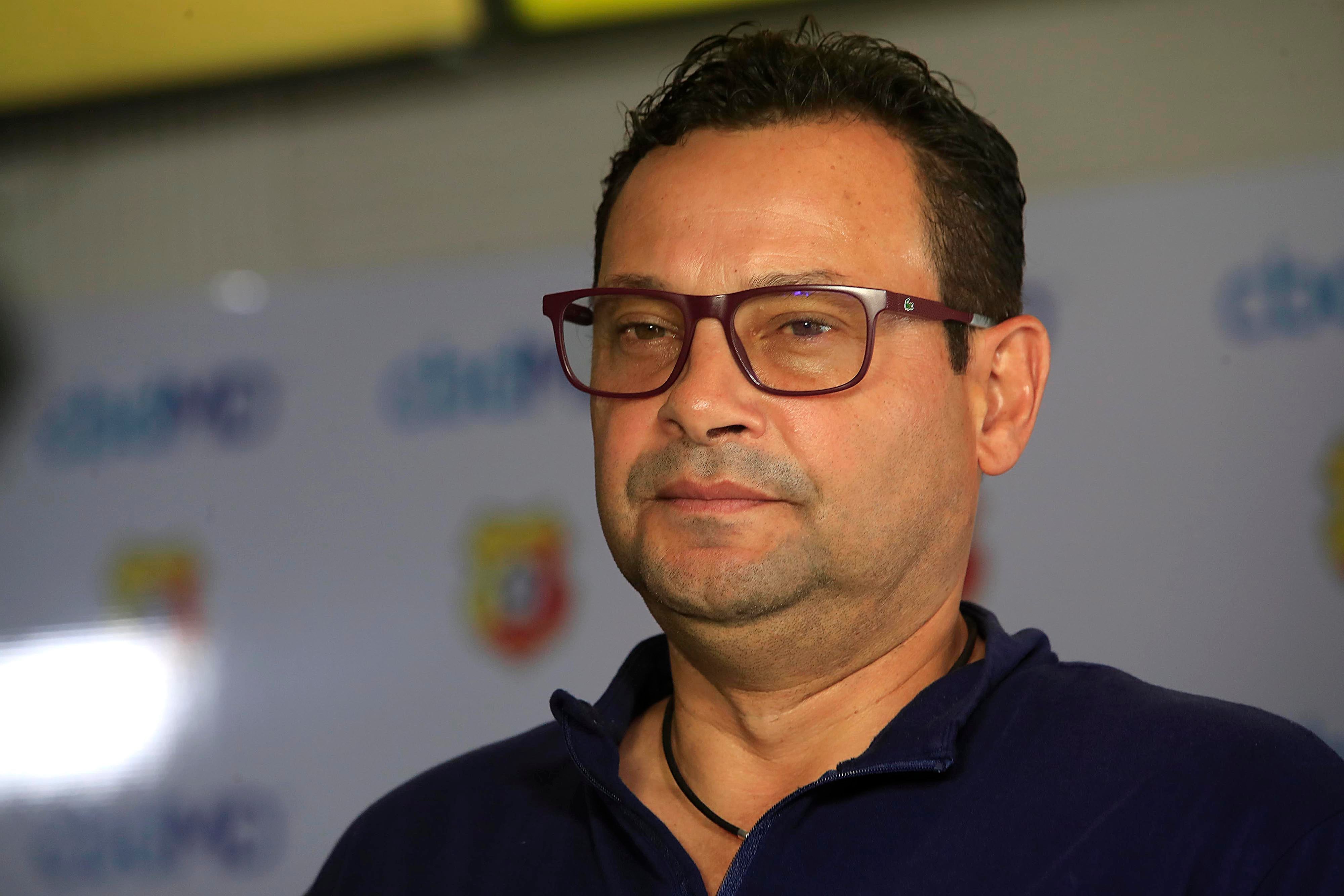 05/10/2023 Restaurante Madison, Plaza Futura, Lindora. Conferencia de prensa de Herediano para firmar convenio con cdbMD y hablar acerca del reciente trinfo ante Comunicaciones y de los partidos que se vienen ante el Deportiva Saprissa. Estuvieron presentes el director técnico, Jeaustin Campos; el gerente deportivo, Robert Garbanzo y los jugadores John Jairo Ruiz y Yendrick Ruiz.