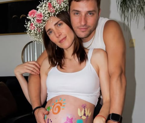 Gary Centeno y su pareja Lorena del Castillo.