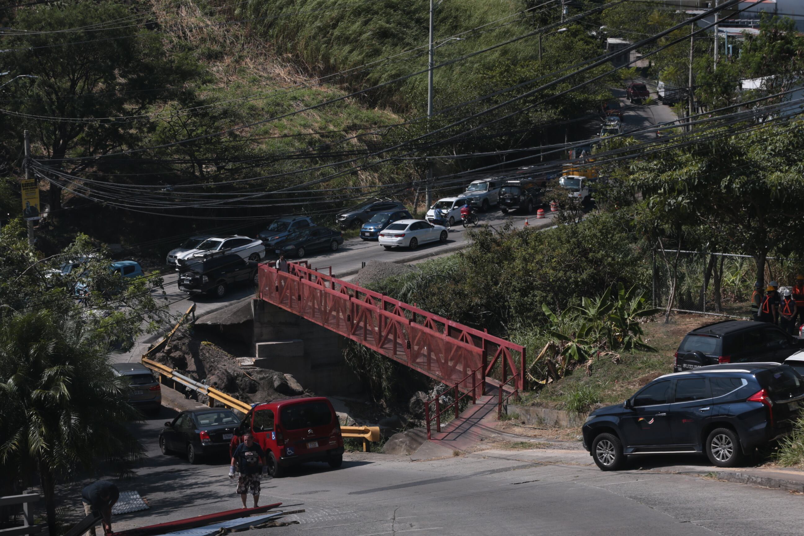 10/01/2024/ Inicio de obra de nuevo puente en Bajo los Ledezma / foto John Durán
