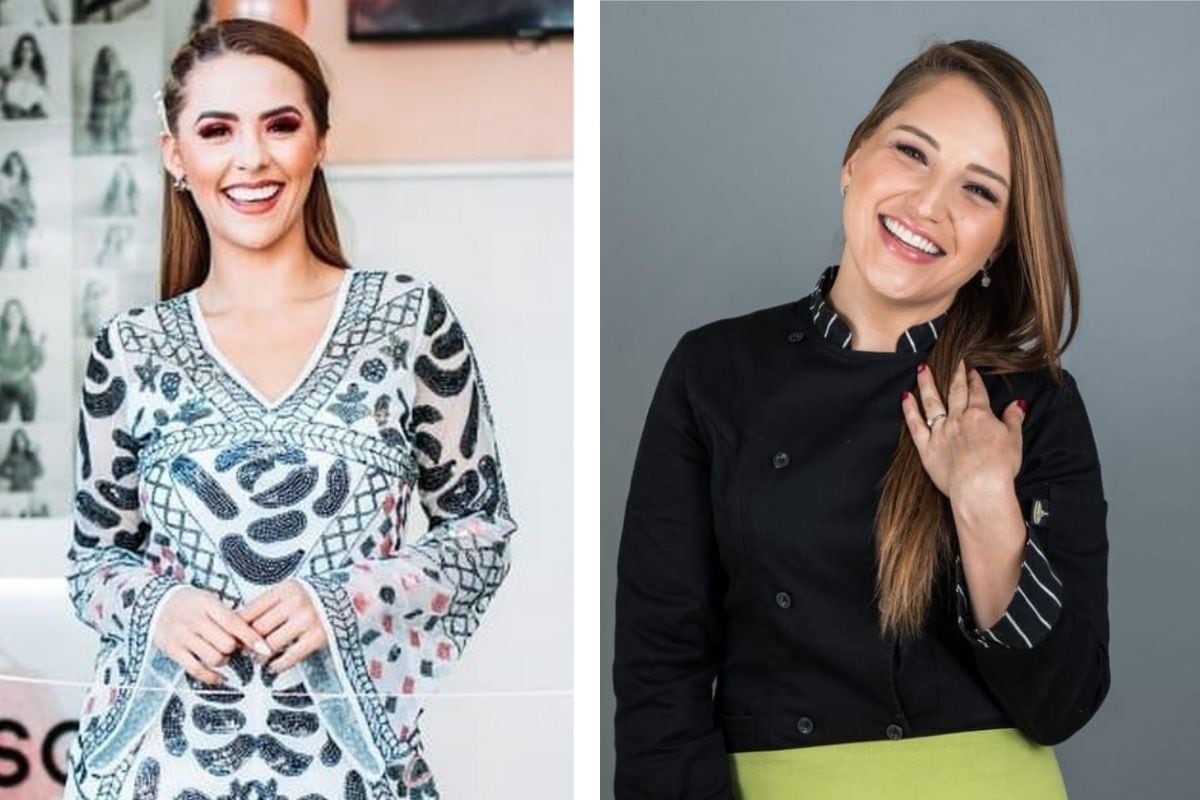 Keyla Sánchez y Sophia Rodríguez.