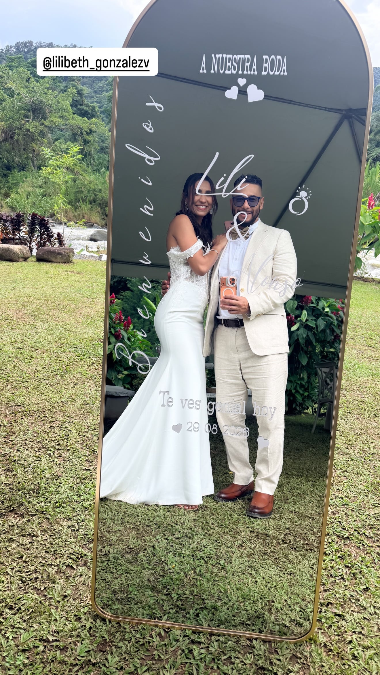 Alonso Solís y su boda con Lillibeth González este 29 de agosto de 2026