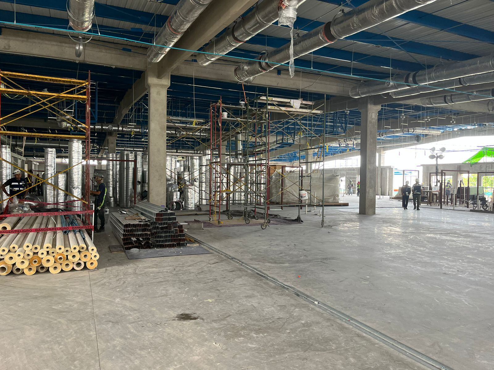 Al 1 de setiembre del 2023 la construcción del nuevo hospital Monseñor Víctor Manuel Sanabria Martínez, en Puntarenas, avanza a toda máquina