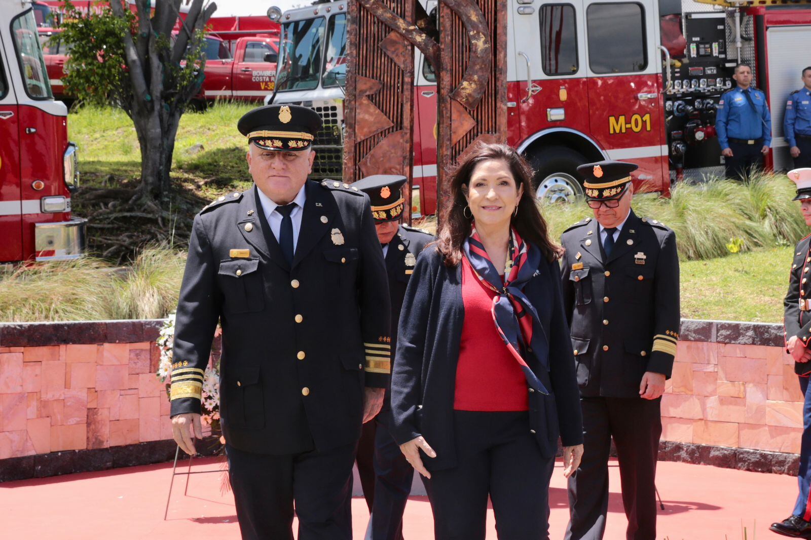 Cuerpo de bomberos conmemoración