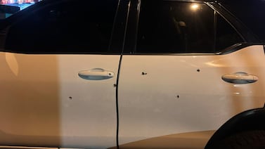 Este es el platal que podría costar reparar el carro de Alejandro Bran tras balacera