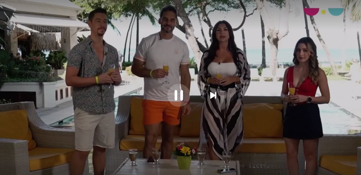 Natalia Monge, presentadora de De boca en boca